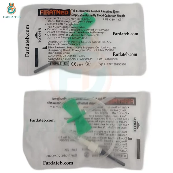 اسکالپ ونوجکت 1سبز 1 600x600 - اسکالپ ونوجکت خونگیری سبز گیج 21