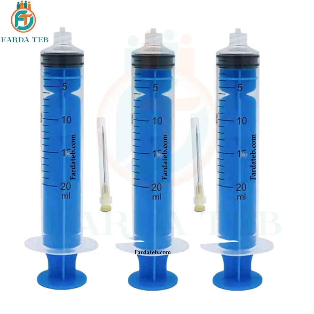 سرنگ 20 سی سی لوئرلاک آوا + قیمت سرنگ بیست میل تخلیه ادکلن