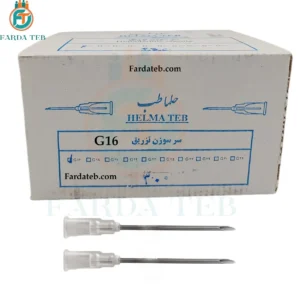 سرسوزن گیج 16 طول 38 میلی متری حلما طب قیمت + خرید