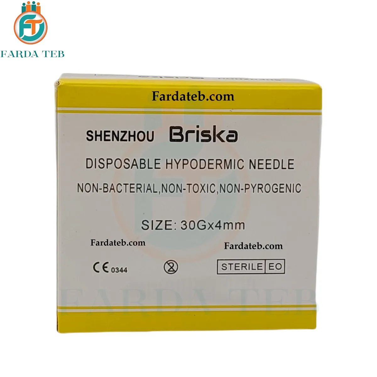نیدل مزوتراپی زرد G30-4mm + نیدل لیمویی مزوتراپی و پی آر پی + سرسوزن گیج 30 طول 4 میل