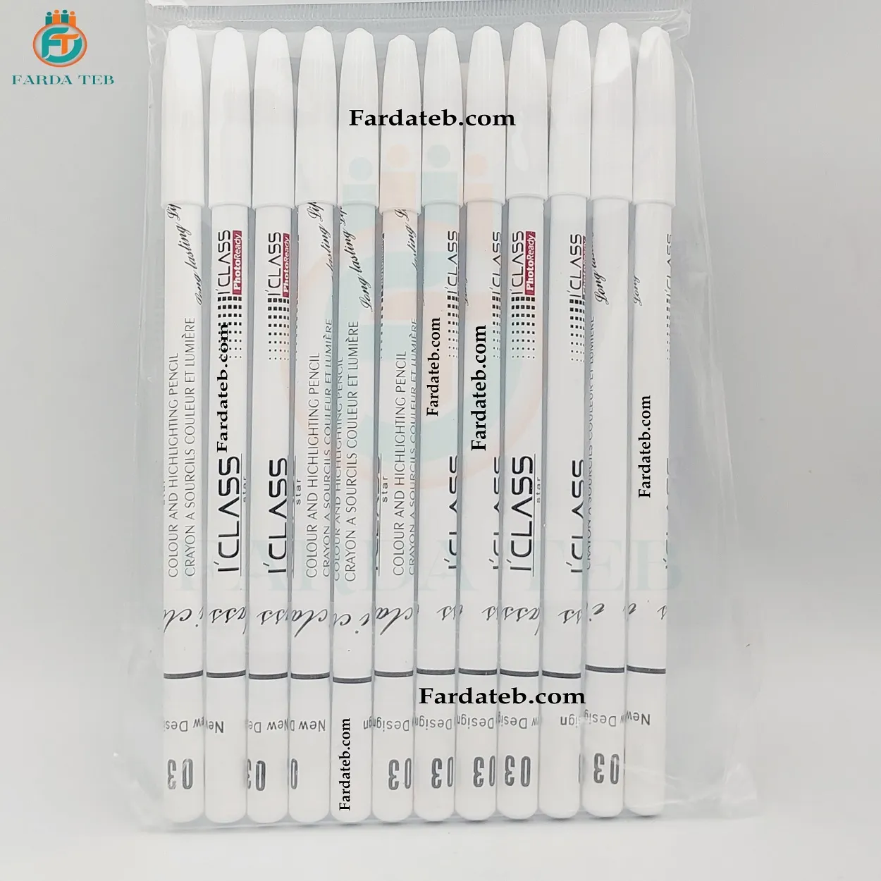خرید + قیمت مداد چشم سفید آی کلاس