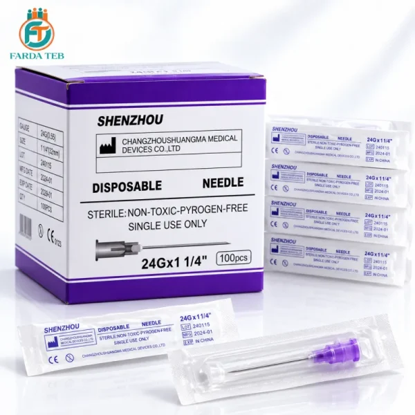 خرید و قیمت نیدل بنفش کاشت ابرو G24