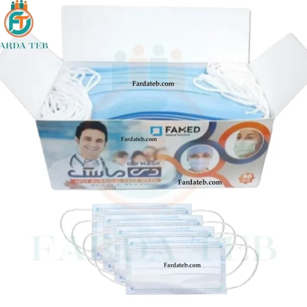 خرید + قیمت ماسک سه لایه کشدار