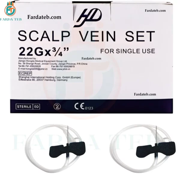 خرید و قیمت اسکالپ وین مشکی hd اچ دی گیج 22