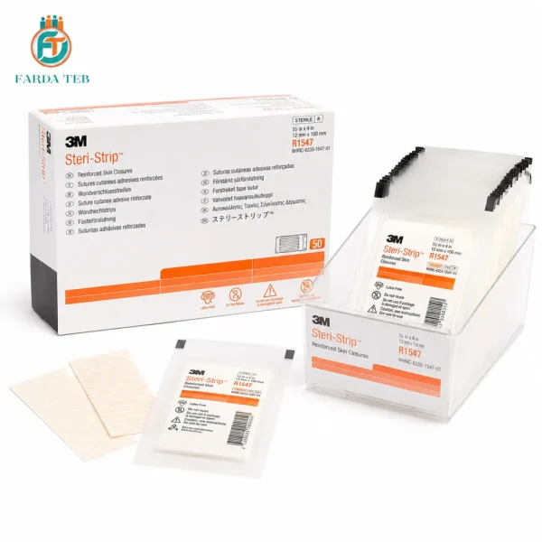 چسب بینی 3m استری استریپ 600x600 - چسب بخیه 3M تری ام