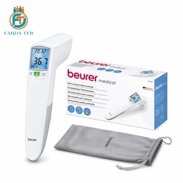 تب سنج بیورر FT100 600x600 - تب سنج دیجیتال بیورر مدل FT100